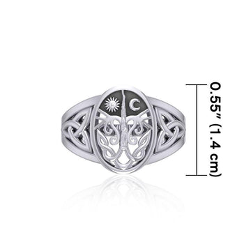 Tree of life Silver Ring TR3688 - Jewelry